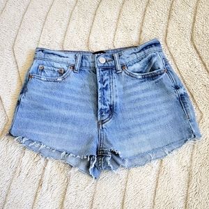 BDG High Rise Button Fly Shorts